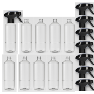 10 x pet fles + Trigger basis 500ml