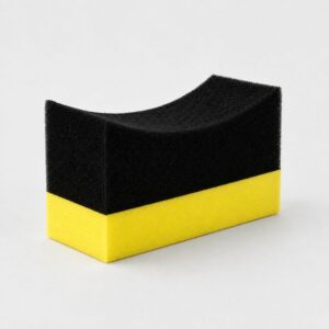 DW Bandenapplicator – Spons voor Bandendressing – Ergonomisch – Zwart/Geel