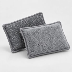 DW Bekledingsspons – Dubbelzijdige Reinigingsspons voor Auto-interieur & Textiel